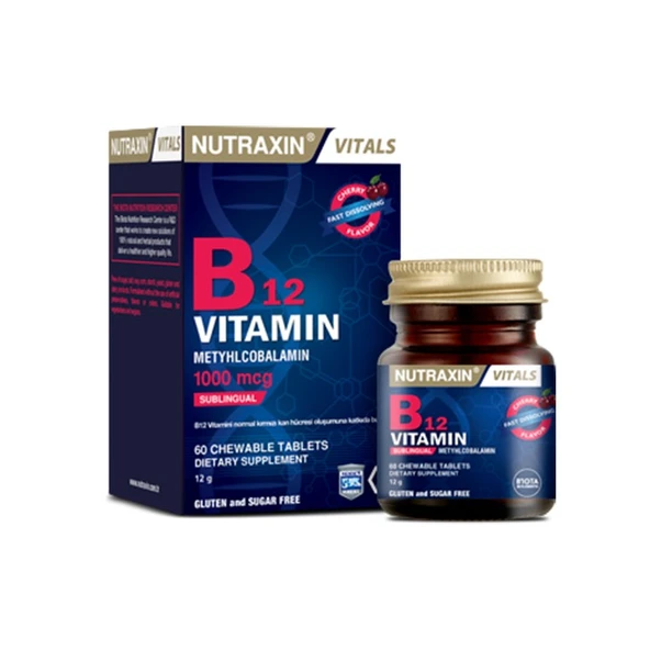 Nutraxin B12 Vitamin 60 Tablet