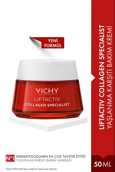 Vichy Liftactiv Collagen Specialist Yaşlanma Karşıtı Bakım Kremi 50 ml