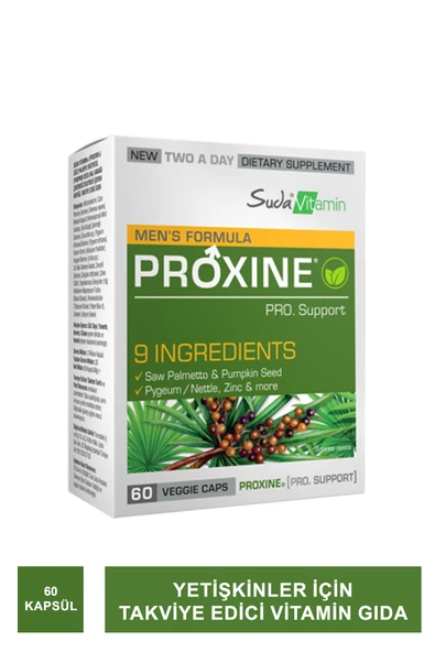 Suda Vitamin Vitamins Mens Formula Proxine Pro Support 60 Kapsül