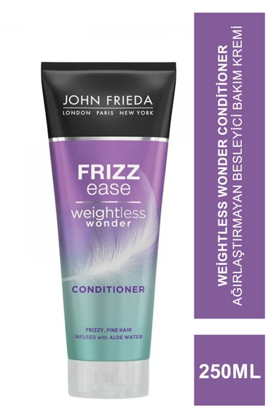 John Frieda Ağırlaştırmayan Besleyici Bakım Kremi- Weightless Wonder Conditioner 250 ml