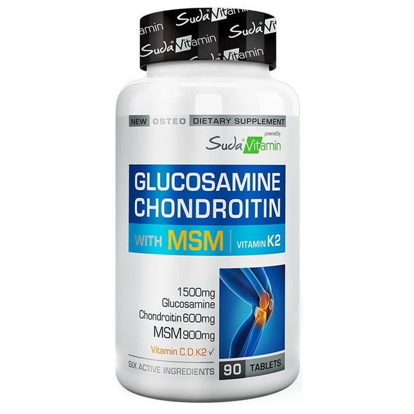 Suda Vitamin Vitamins Glucosamine Chondroitin MSM Vitamin K2 90 Tablet