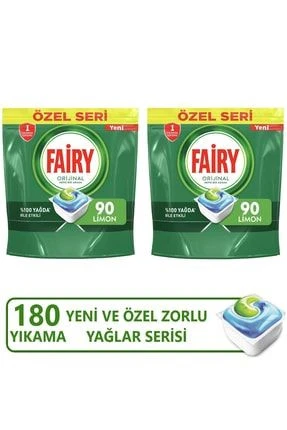 Fairy 90'lı tablet 2 paket