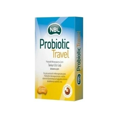 NBL Probiotic Travel 12 Çiğneme Tableti