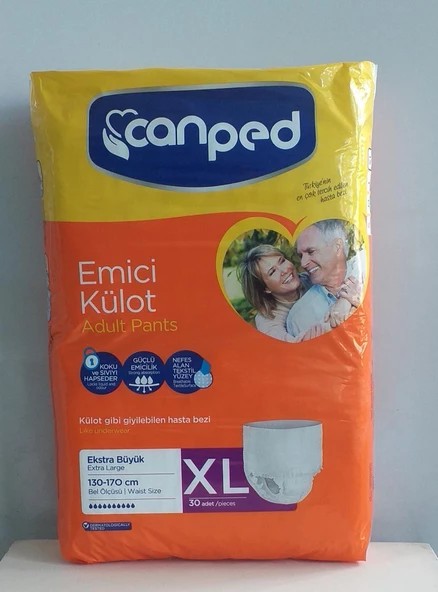 CANPED EMİCİ KÜLOT 30 LUK XLARGE