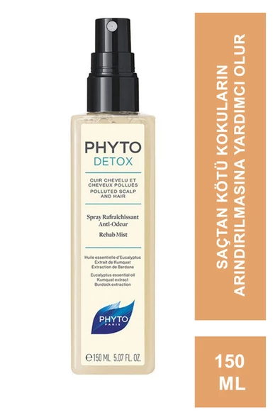 Phyto Phytodetox Cansız ve Mat Saçlar İçin Koku Giderici Sprey 150 ml