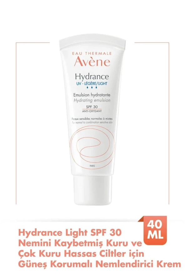 Avene Hydrance UV-Light Spf 30 Emülsiyon  40 ml