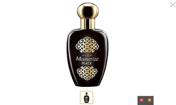 Avon Mesmerize Black EDT 50 ml Kadın Parfüm
