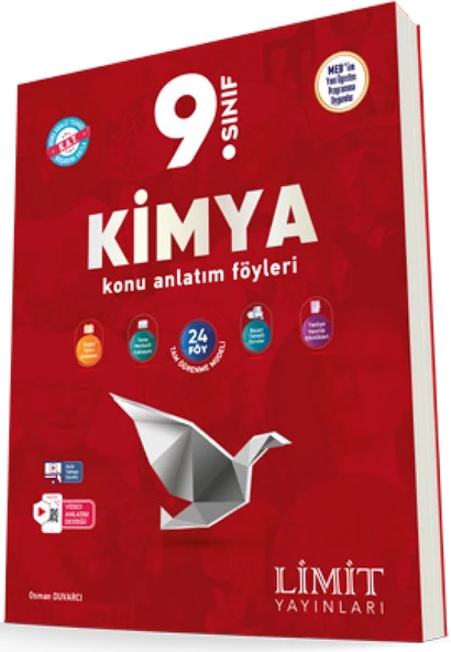 Limit 2025 9. Sınıf Kimya Konu Anlatım Föyleri Güncel Müfredat