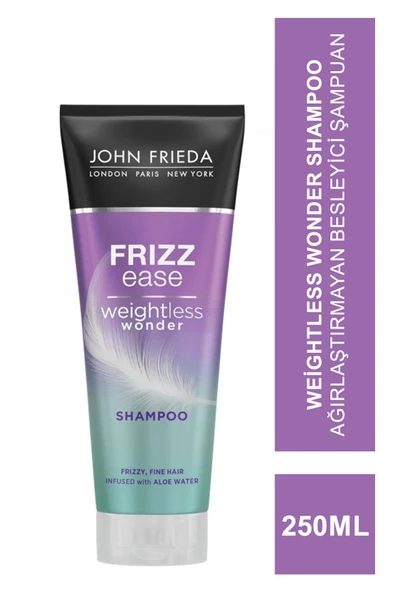 John Frieda Ağırlaştırmayan Besleyici Şampuan- Weightless Wonder Shampoo 250 ml