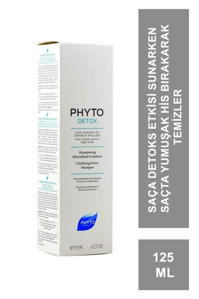 Phyto Phytodetox Canlandırıcı Şampuan 125 ml