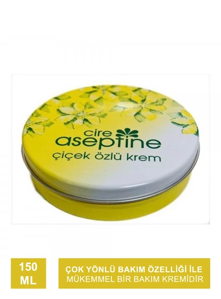 Cire Aseptine Çiçek Özlü Krem Teneke 150ml