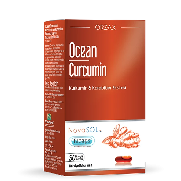 Ocean Curcumin 30 Kapsül