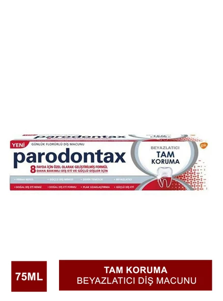 Parodontax Tam Koruma Beyazlatıcı Diş Macunu 75 ml