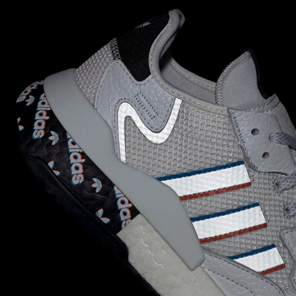 ADİDAS NİTE  JOGGER BEYAZ MAVİ AYAKKABI - 4