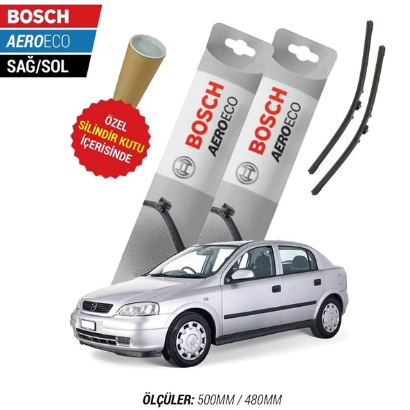 Opel Astra G 1998  Silecek Takımı Bosch Aeroeco - 1