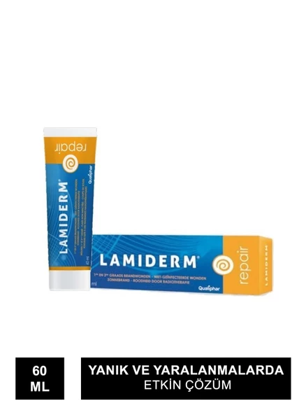 Lamiderm Yara ve Yanık Kremi 60 ml