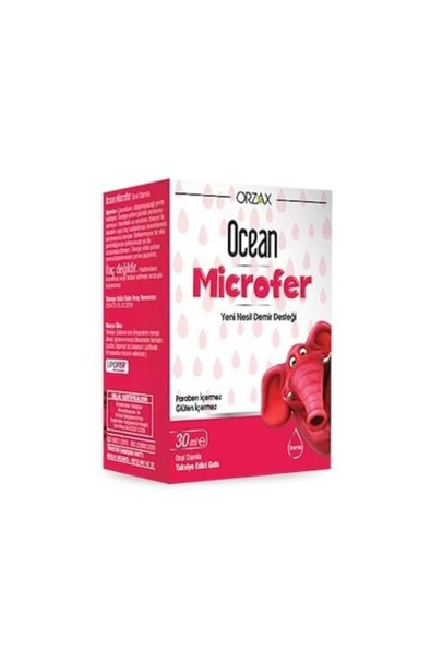 Ocean Microfer Damla 30 ml Takviye Edici Gıda