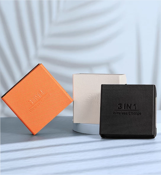 Zuidid MV15 - 3 In 1 Manyetik Kablosuz Şarj Seti - 3