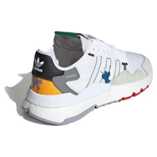 ADİDAS NİTE JOGGER BEYAZ SARI RENKLİ SNEAKER AYAKKABI - 3