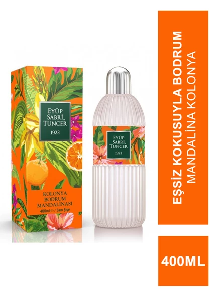 Eyüp Sabri Tuncer Bodrum Mandalinası Kolonyası 400ml Cam Şişe