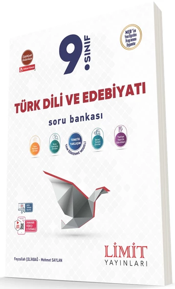 Limit 2025 9. Sınıf Türk Dili Ve Edebiyatı Soru Bankası Güncel Müfredat
