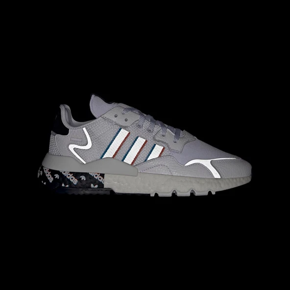 ADİDAS NİTE  JOGGER BEYAZ MAVİ AYAKKABI - 5