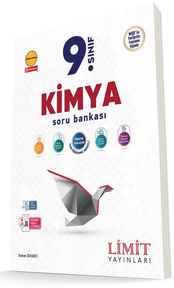 Limit 2025 9. Sınıf Kimya Soru Bankası Güncel Müfredat