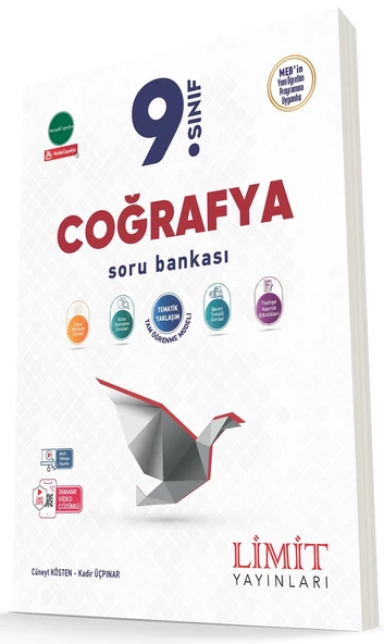 Limit 2025 9. Sınıf Coğrafya Soru Bankası Güncel Müfredat