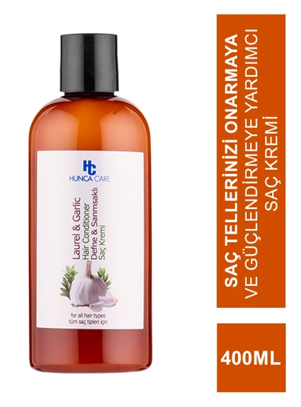 Hunca Care Defne & Sarımsaklı Saç Kremi 400 ml