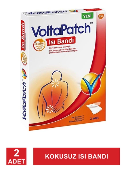 VoltaPatch Isı Bandı 2 Adet