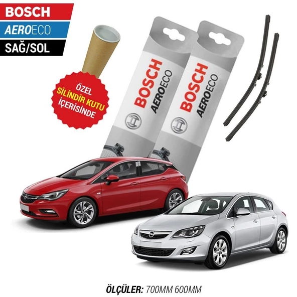 Opel Astra J 2014  Silecek Takımı Bosch Aeroeco - Resim 3