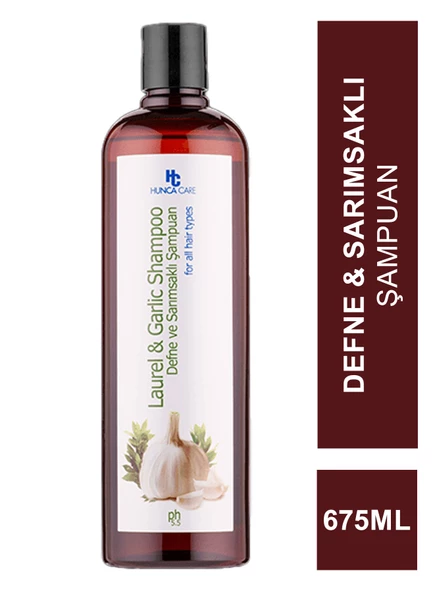 Hunca Care Defne & Sarımsaklı Şampuan 675 ml