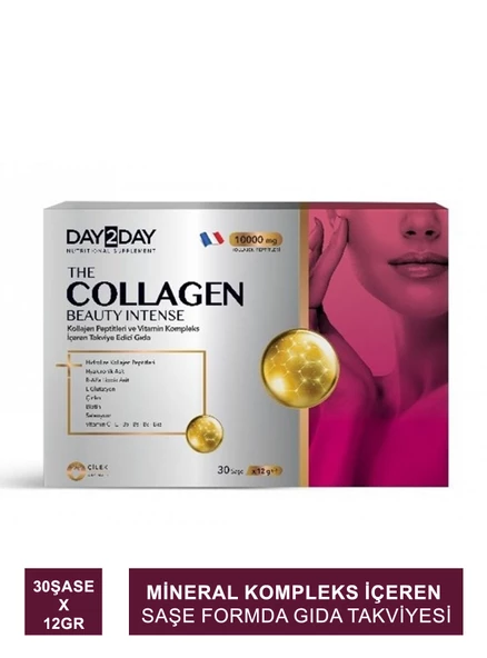 Ocean Day2Day The Collagen Beauty Intense 30 Saşe x 12 gr - Çilekli -