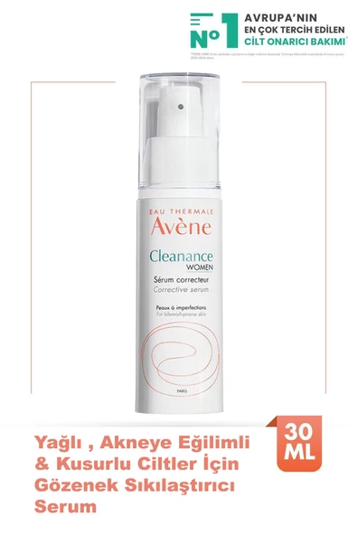 Avene Cleanance Women Corrective Akneli Ciltler İçin Serum 30 ml