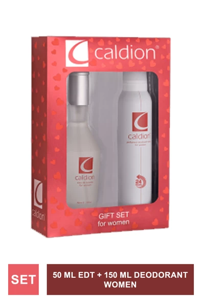 Caldion  Women 50 ml Edt + 150 ml Deodorant