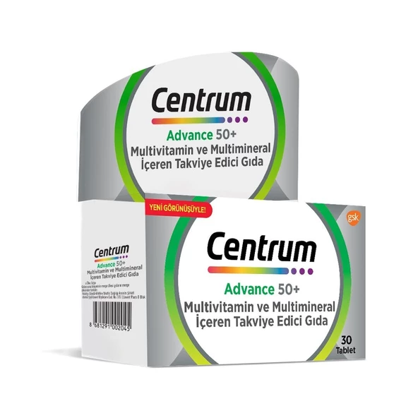 Centrum Advance 50+ Multivitamin 30 Tablet