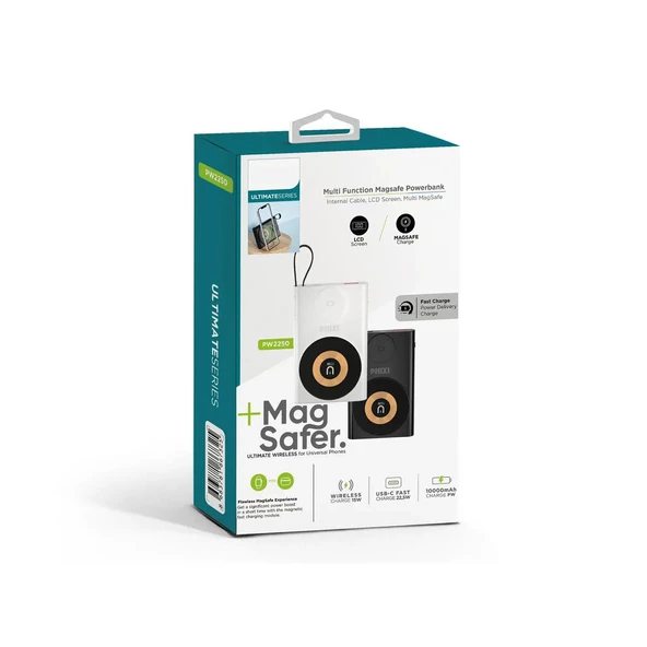 ZUIDID PW2250 15W MagSafe Tasınabilir 3in1 Kablosuz Sarj Cihazı - 2