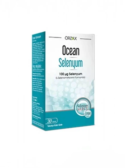 Ocean Selenyum 100 mg 30 Kapsül