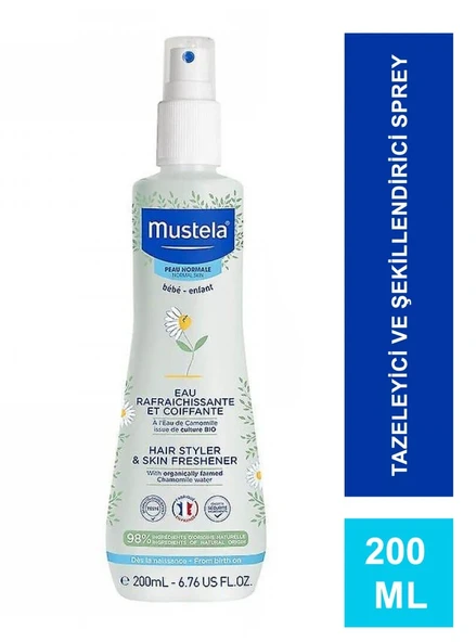 Mustela Skin Freshener Hair & Body Saç ve Vücut Spreyi 200 ml