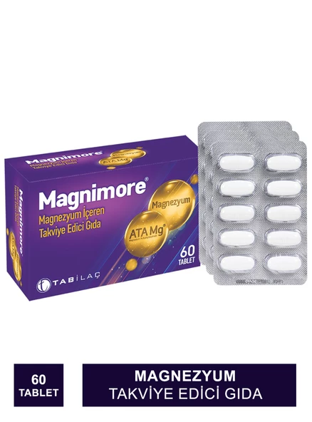 Magnimore Takviye Edici Gıda 60 Tablet