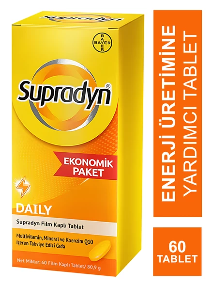 Supradyn Koenzim Q10 Multivitamin 60 Tablet