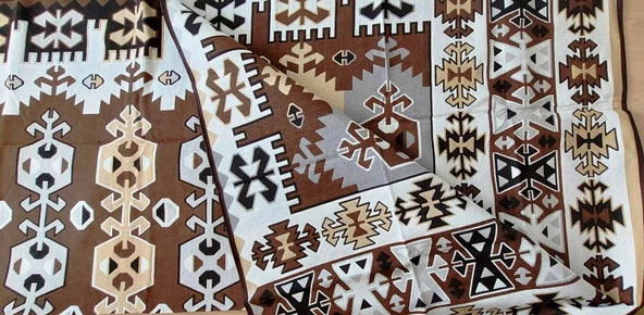 Algelsineve Yurdum Kahve 6 metrekare Kalın Halı Örtüsü - 2