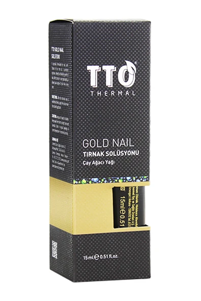 TTO Gold Nail Tırnak Solüsyonu 10 ml