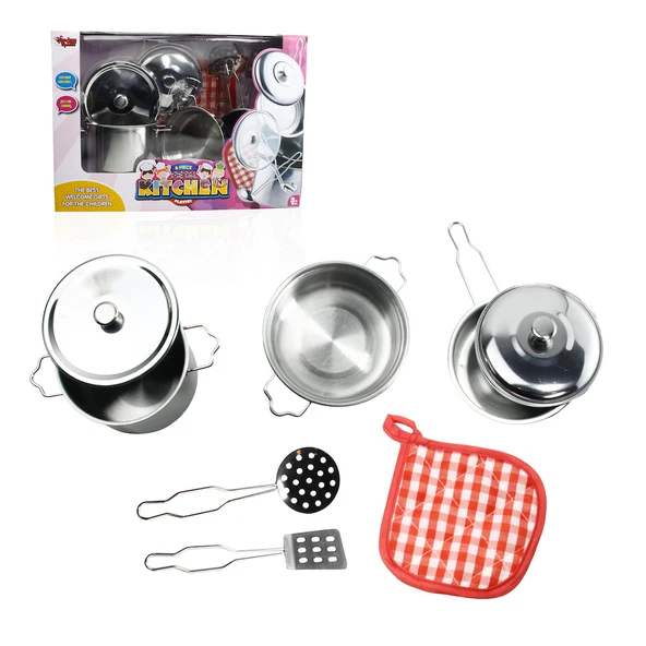 Çelik Tencere Tava Seti - 5