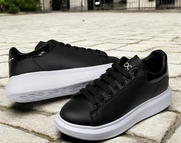 Casso Yüksek Taban Bağcıklı Sneaker Günlük Ayakkabı - 4