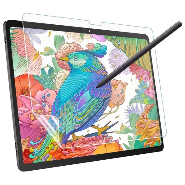 Samsung Tab S10 Plus Tablet İle Uyumlu Paper like(Kağıt Hissi)9H Nano Ekran Koruyucu 12.4 İnç MAT