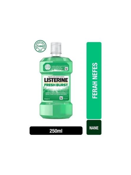 Listerine Fresh Burst 250 ml Ağız Gargarası - Ferah Nefes