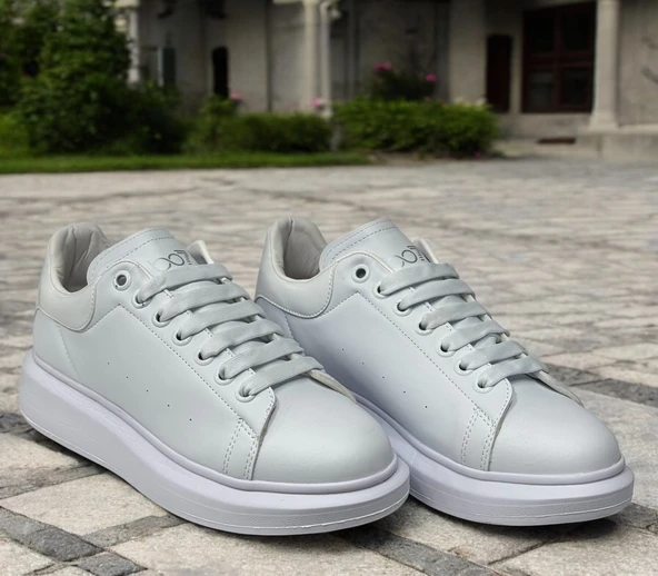 Casso Yüksek Taban Bağcıklı Sneaker Günlük Ayakkabı - 5