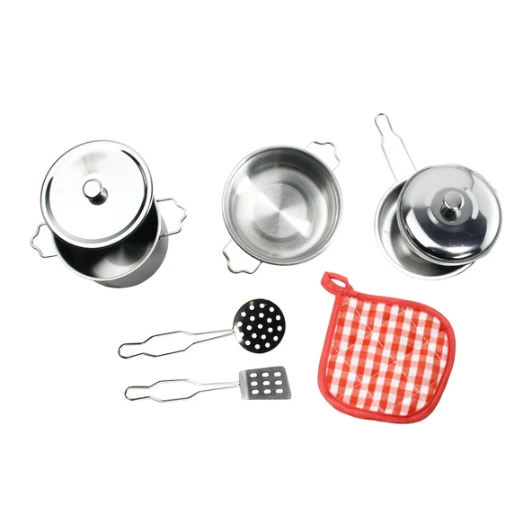 Çelik Tencere Tava Seti - 3