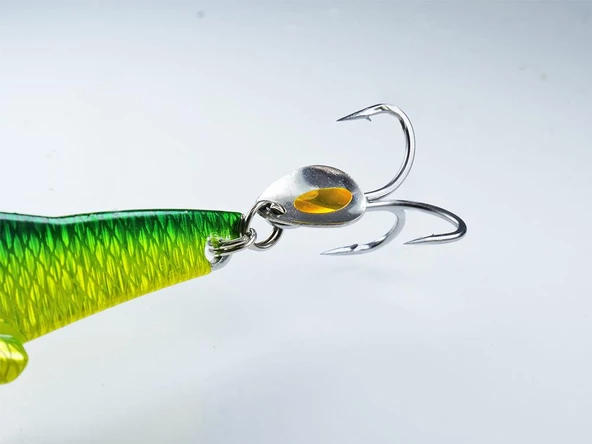 Hayabusa FS 441 Jack Eye Frilly Metal Vibrasyon 20gr Suni Yem - 5